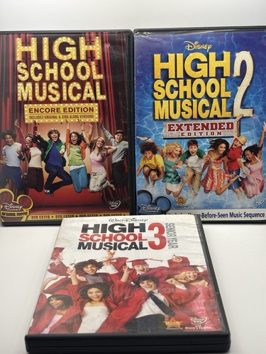 High school musical dvd - 1-3,